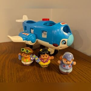 Fisher Price Little People Plane with Pilot Talking Musical Sounds 2016.